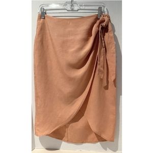 Lost April Wrap Skirt L